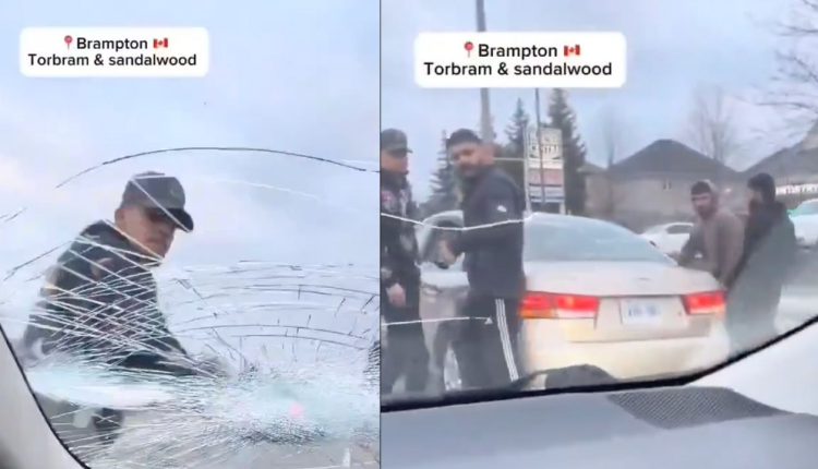 Police Probe Shocking Brampton Road Rage Incident Captured On Video ...